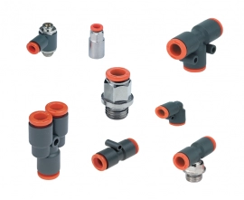 Quick push-in connectors
