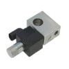 Valve 2/2 D12.8 M18 NC/NC 24VDC with coil and valve block