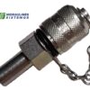 CHECK COUPLING MALE TUBULAR PLASTIC CAP Ø 12