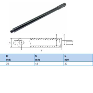 Hydraulic cylinder Ratcliff 28/35/825