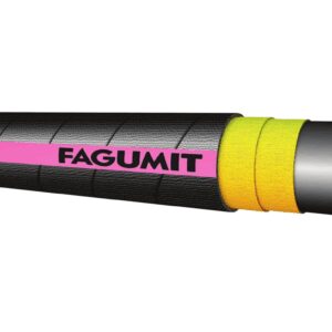 Rubber hose with textile 22 mm 'Fagumit'
