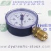 Oxygen pressure gauge 0/315 bar