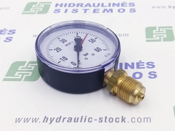 Oxygen pressure gauge 0/315 bar