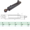 Hydraulic cylinder Zepro 40/65/525