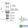 Valve 3/2 D14.2/D15.8 3/4 JIC Coil d16 L40 Rexroth D36 R9300587010