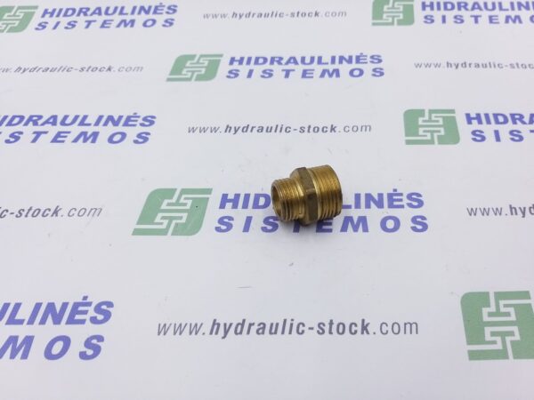 Low pressure coupling 1/2' male x 3/4' male