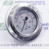 Pressure gauge 0/60 bar. d-63 rear connection, for panel mounting 1/4'BSP