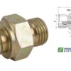 Check valve M16 L10 x 1/4'