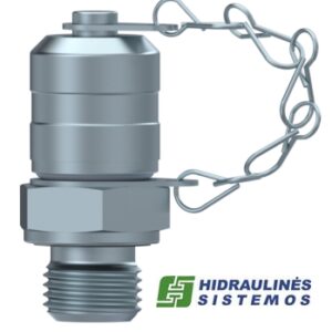 Test coupling M8 x M16x2