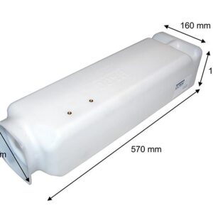 Tank and oil reservoir Zepro 570x20 mm 2514484H