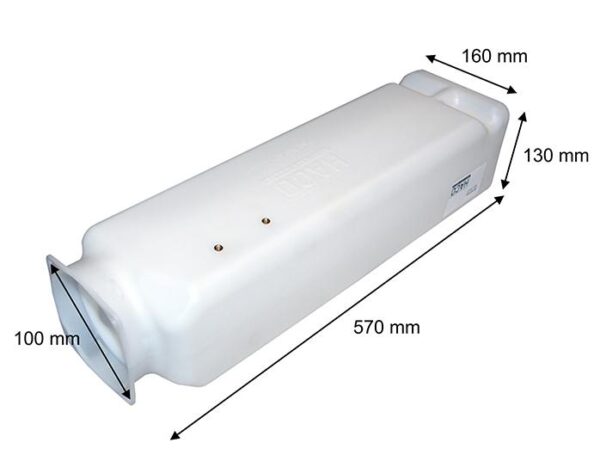 Tank and oil reservoir Zepro 570x20 mm 2514484H