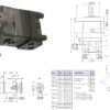 Hydraulic motor MS 100 C 32mm shaft, OMS 151F0501