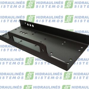 Universal winch mounting plate 15000 - 20000 lbs 6 mm