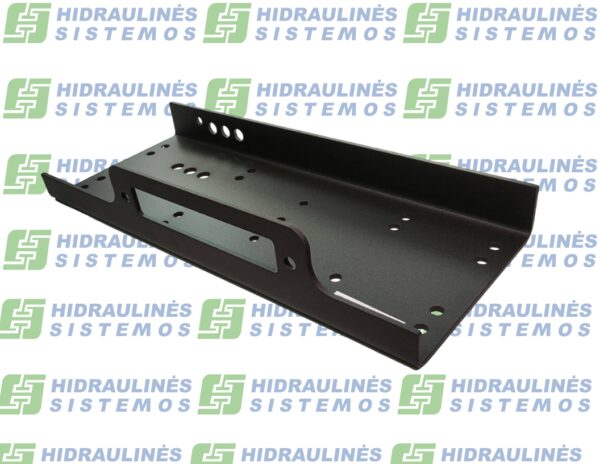 Universal winch mounting plate 15000 - 20000 lbs 6 mm