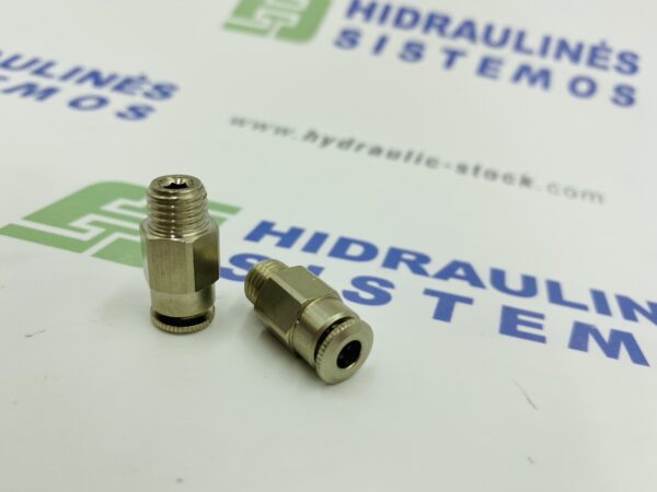 Push-in fittings straight 0 , M8x1 - 04