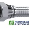 BSP 1/4" straight fitting for 1/4" hose standard (Stainless steel)