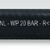 Rubber hose with textile 25x35mm Carbupomp 20 bar.