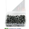 Washers with rubber box