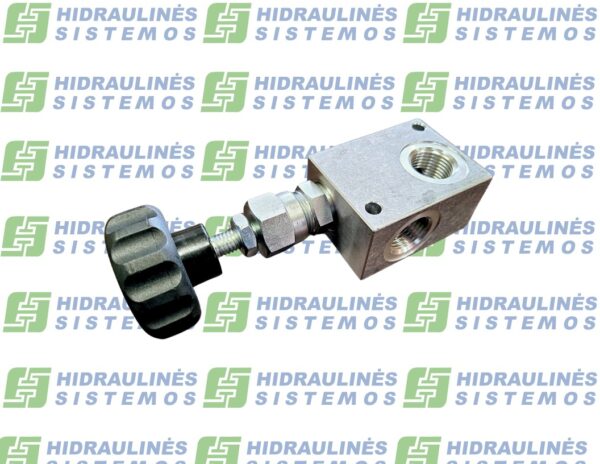 Relief valve VMD 35 ltr. 1/2' BSP 5-50 bar VMD3503A2 with lever