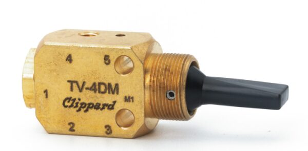 Mechanical distributor 3/4 - 1/8' TV-4DP Clippard