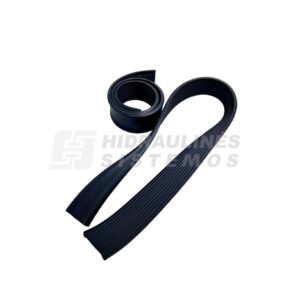 Rubber for tank straps 65 mm x 1080 mm 2 pcs.