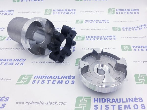 Aluminium flexible jaw coupling kit GR3-1/8 x 42mm D-110 (11.0-15.0kW) SGE-A51