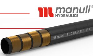 DN10 3/8' 4SP 450 BAR hydraulic hose ROCKMASTER