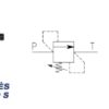 Relief valve d-12.7 SAE-8 MCR 350 bar. VMDC20C1
