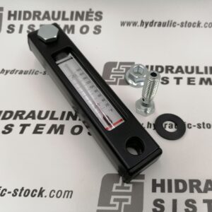 Oil tank level indicator 127mm with thermometer M12 UFI, steel