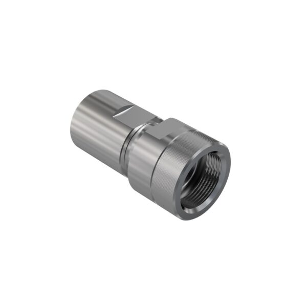 Quick coupling VVS 38 GAS F 2V stainless steel