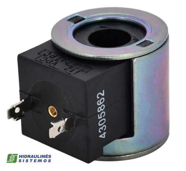 Coil D13, 12 VDC, L-36, 14.7W DIN HDR