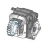 Power take-off box (PTO) Iveco 2865.6 pneumo 1703