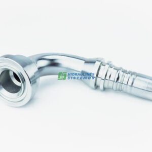FL INTERLOCK SFL 41.3 (3/4") 90° fitting for 3/4" hose SAE 6000, M43690-12-12