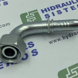 M45 DKOL 35 90° fitting for 1-1/4" hose, M21593-20-45