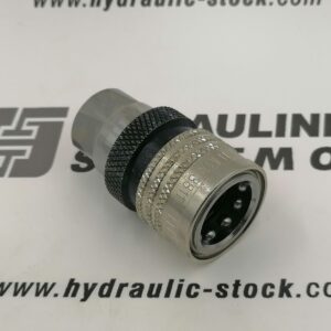 TEMA 3811 Quick coupling 06 BSP 3/8'-female, series PARKER with pressure relief