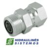 Adapter 9/16 i ORFS x 9/16 vv ORFS