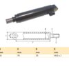 Hydraulic cylinder AMA 50/80/460 for bend