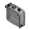 Hydraulic oil tank, side mounting 115 ltr. Aluminium 62x67x30