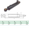 Hydraulic cylinder Zepro 45/70/580