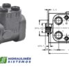 Steering unit OSPC 400 LS Side control BSP 1/4'