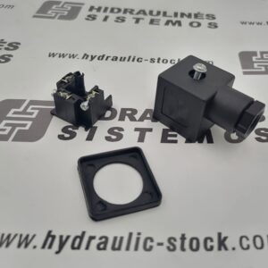 Electric plug SP666 12-24V DC, 230V AC (black)