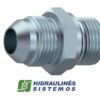 Adapter M10i (stud.SG) x 7/16'-20i JIC