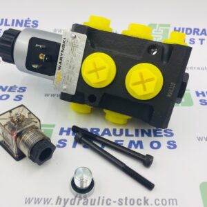 El. Distributor 6/2-6 1/2 BSP 12 VDC 50 l/min mobile WAR
