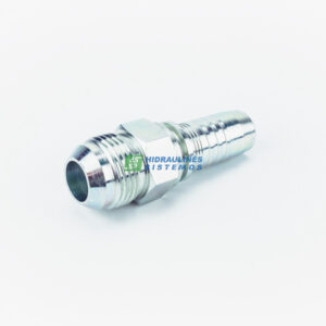 JIC 9/16"-18 AGJ male thread fitting for 5/16" hose, M12510-05-06