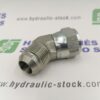 Alkūnė 1/2'-20i JIC x 1/2'-20vv JIC 45