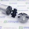 Aluminium flexible jaw coupling kit GR2-1 / 8 x 48mm D-110 (18.0-22.0kW) OMT