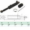 Hydraulic cylinder Zepro 45/70/640