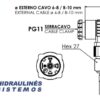 Termostatas 60C NO/NC G1/2 2108060