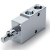 Counterbalance valve 1/2' VBCD/A SE 60ltr. 350 bar. Single sided Hydra HVCS03BS