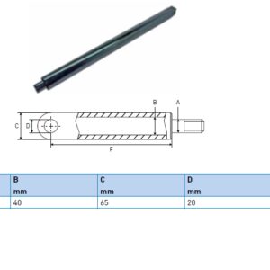 Hydraulic cylinder Ratcliff 20/40/925